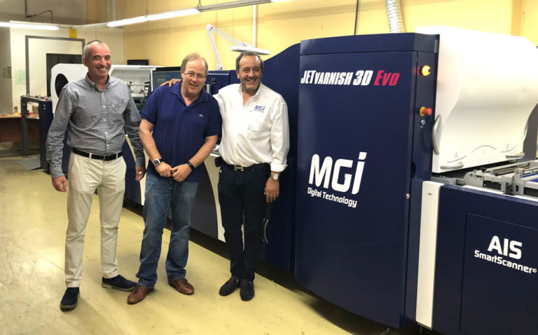Heret demonstrates the potential of the JETvarnish 3D Evo