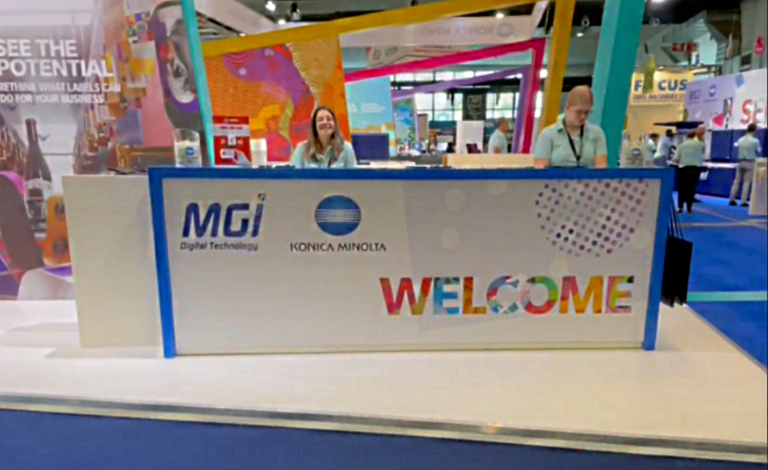 Labelexpo Europe 2023 - Welcome to the MGI-Konica Minolta Stand