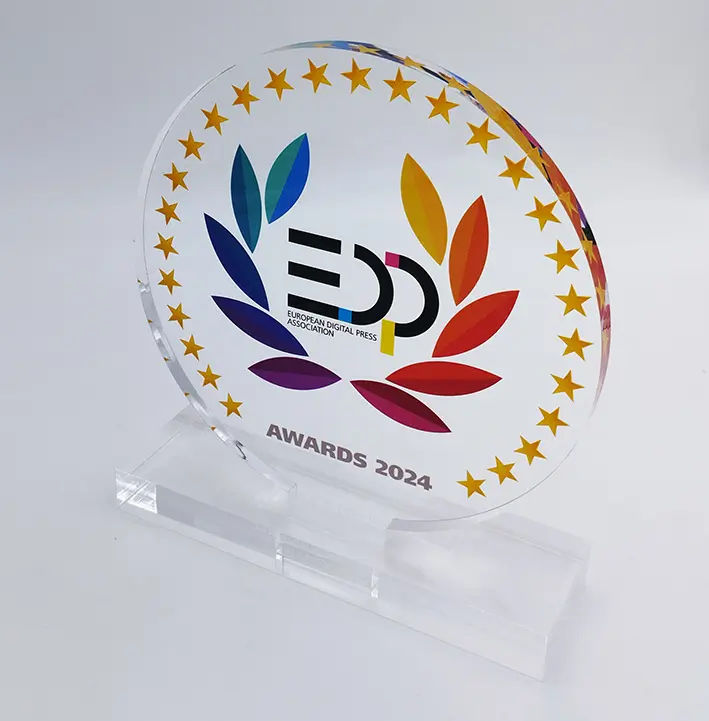 Le MGI JETvarnish 3D Web 400 récompensée d’un EDP Award
