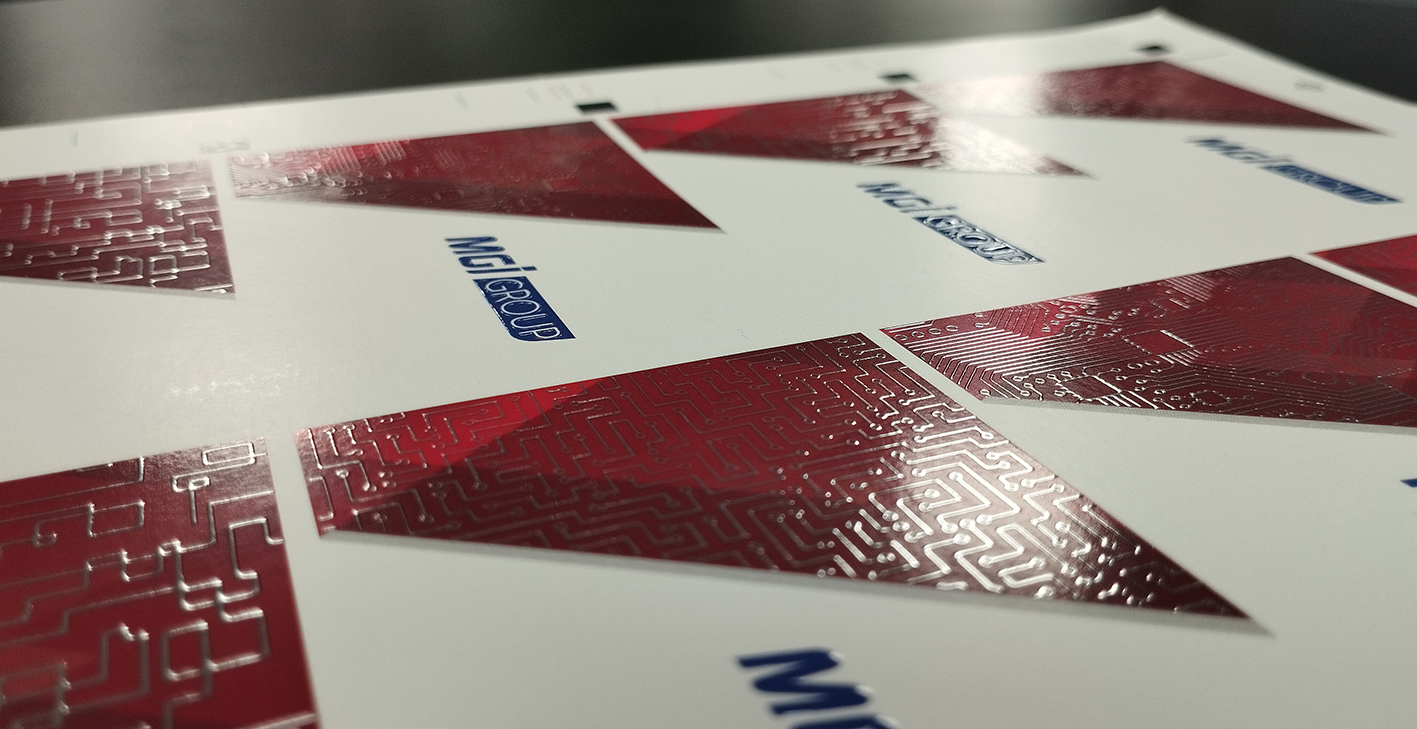 Digital Variable Data Finishing: how to master the art, on MGI JETvarnish press